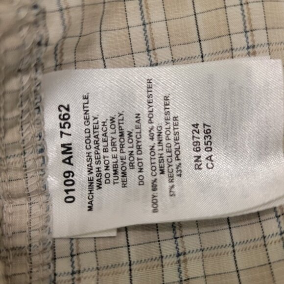 Columbia Omni-Shade Outdoor Fishing Short Sleeve Button Down Shirt – Size Large - Picture 15 of 15